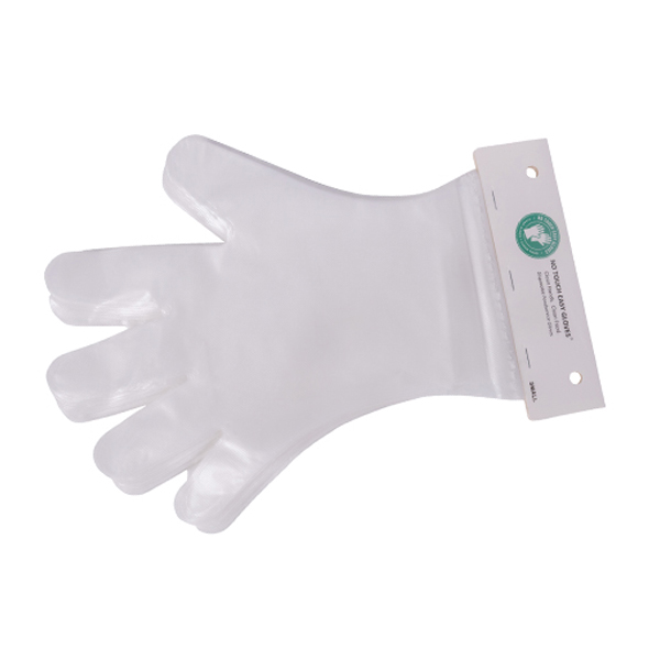 Clear Polyethylene Powder Free Disposable Gloves
