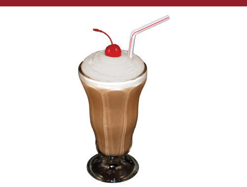 Fake Chocolate Shake Dessert