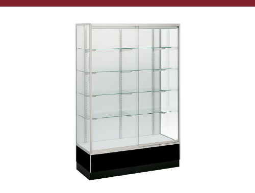 Retail Glass Display Case, Hardboard