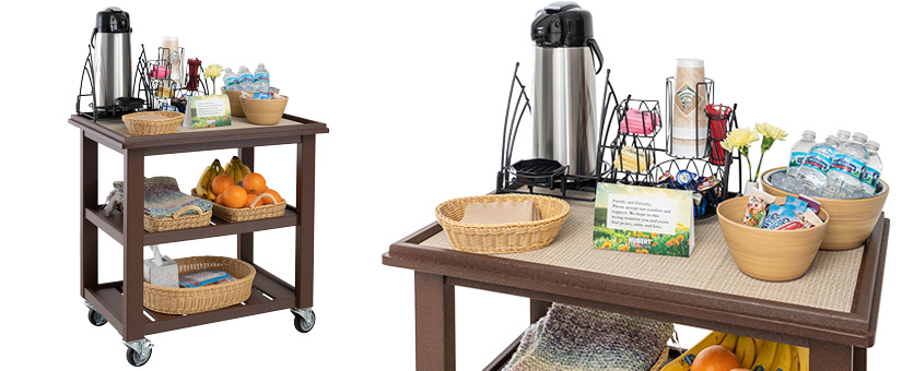 Brown Comfort Cart Kit For 5 or More People
