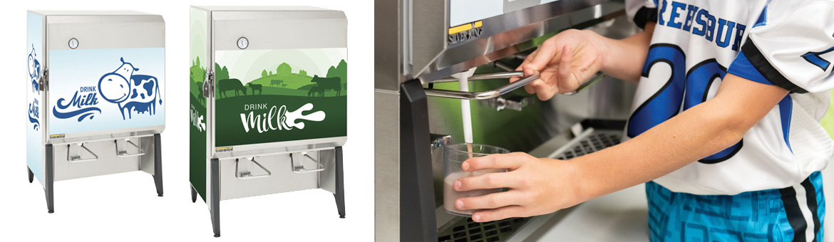 Double-Valve Milk Dispenser