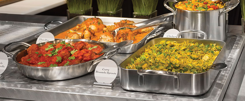 Stainless Hot Food Display